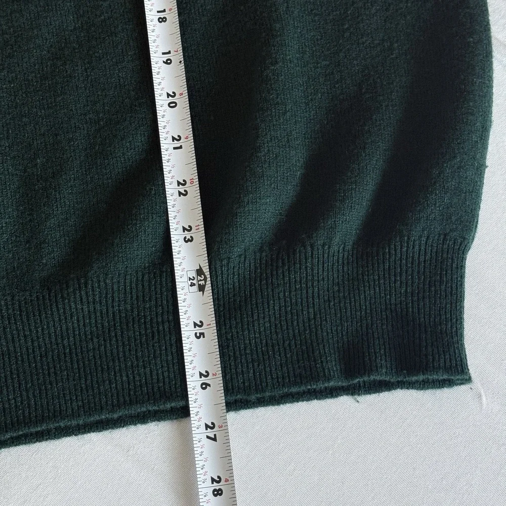 Vintage Lands' End Lambs Wool Sweater Mens XL Fisherman Coastal Made In England